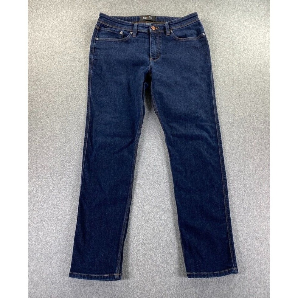 DU/ER Jeans Mens 33x32 L2X Slim Fit Performance Stretch Utility (Fits 33x31)‎